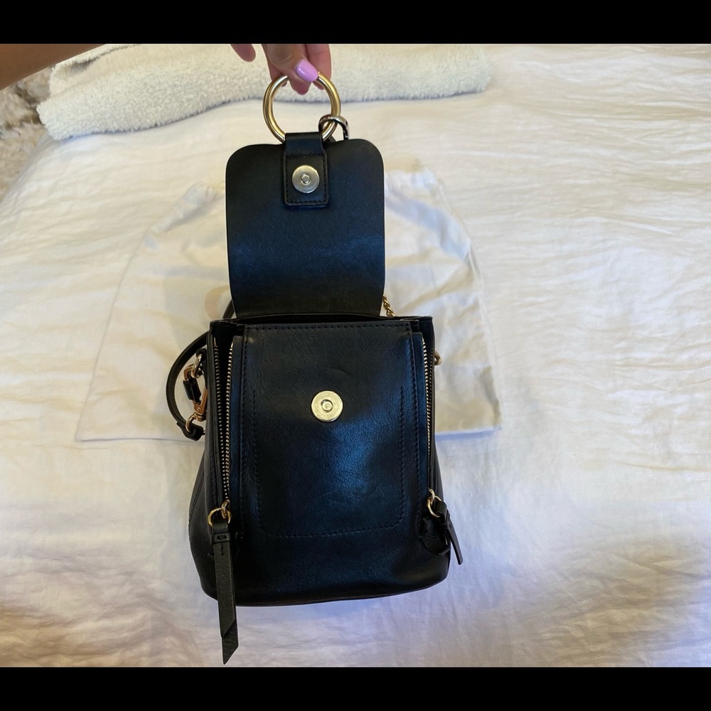 Chloe Faye Backpack Mini in Black - Picture 4 of 7